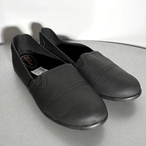 Safe T Step Size 6.5 Black Flats Casual Dress Shoes Like New Condition Women’s